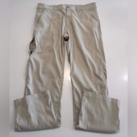 Eddie Bauer Other - Eddie Bauer Travex Pants Mens 35x32 Horizon Guide Chino Nylon Outdoor Hiking